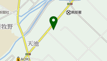 ガリバー黒部店の地図画像