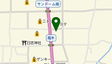 ガリバー8号越前店の地図画像