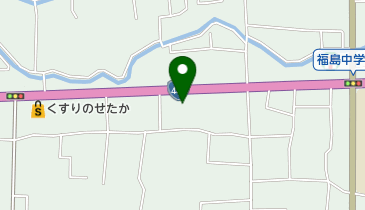 ガリバー八女店の地図画像