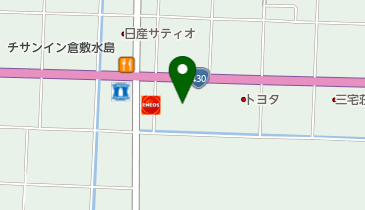 ガリバー倉敷水島店の地図画像