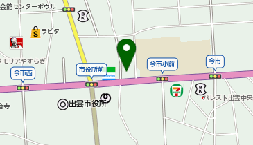 ガリバー出雲店の地図画像