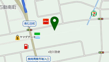 ガリバー長岡店の地図画像