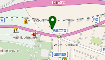 ガリバー八幡店の地図画像