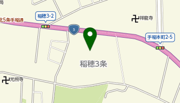 ガリバー札幌手稲店の地図画像