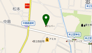 ガリバー富士青葉通り店の地図画像