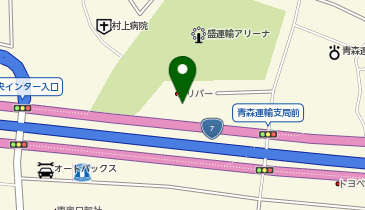 ガリバー7号バイパス青森店の地図画像