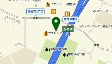 ガリバー香椎浜店の地図画像