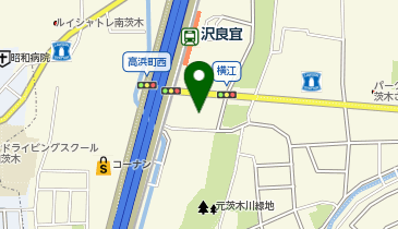 ガリバー茨木店の地図画像