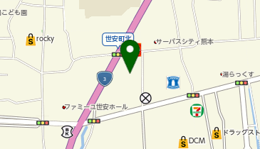ガリバー熊本店の地図画像