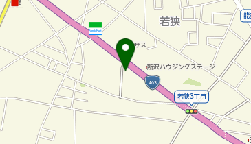 ガリバー所沢店の地図画像