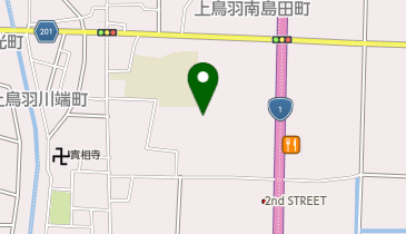 ガリバー京都店の地図画像