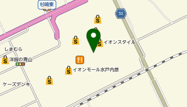 リメイクカーズ水戸内原店の地図画像