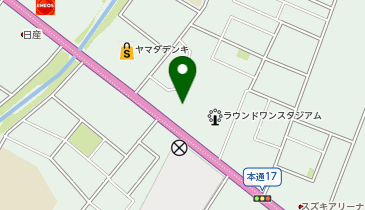 Brat札幌白石店の地図画像