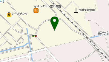 ガリバー吉川美南店 板金工場の地図画像