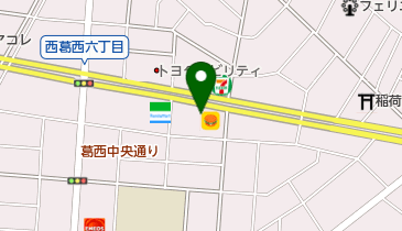 ガリバー葛飾出張査定センターの地図画像