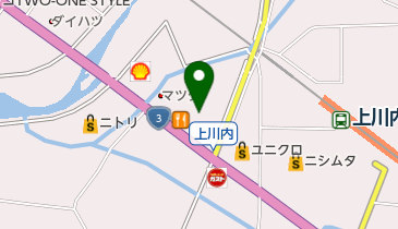 BOOKOFF(ブックオフ) 川内店の地図画像