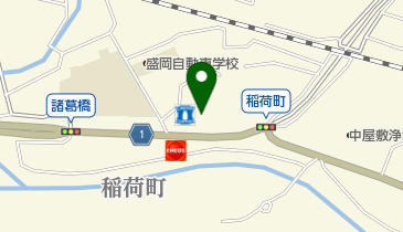 BOOKOFF(ブックオフ) 盛岡稲荷店の地図画像