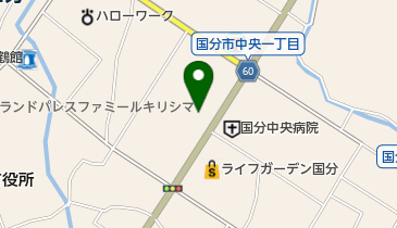 BOOKOFF(ブックオフ) 鹿児島国分店の地図画像