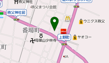 BOOKOFF(ブックオフ) 秩父上野町店の地図画像