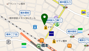 BOOKOFF(ブックオフ) イオン橋本店の地図画像
