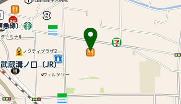 BOOKOFF(ブックオフ) イトーヨーカドー溝ノ口店の地図画像