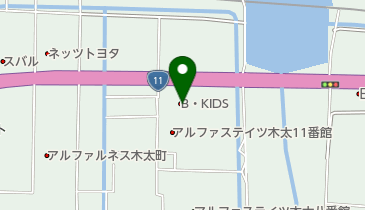 B・KIDS(ビーキッズ) 屋島店の地図画像