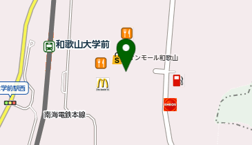 あそビバ イオンモール和歌山店の地図画像