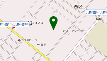 ヤマト運輸 八軒営業所(八軒)の地図画像