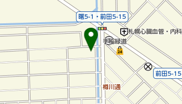 ヤマト運輸 手稲営業所(手稲)の地図画像