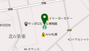 ヤマト運輸 札幌アリオセンターの地図画像