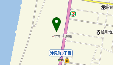 ヤマト運輸 留萌北センターの地図画像