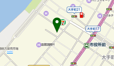ヤマト運輸 函館駅前営業所の地図画像