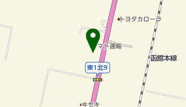 ヤマト運輸 美唄営業所(美唄)の地図画像