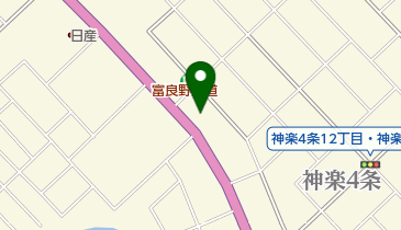 ヤマト運輸 神居センターの地図画像