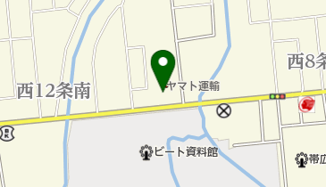 ヤマト運輸 帯広南営業所(帯広南)の地図画像