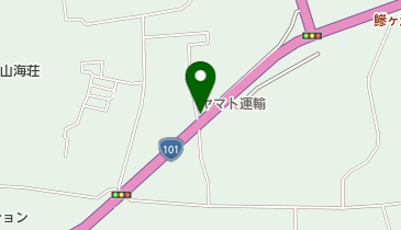 ヤマト運輸 西津軽鰺ケ沢営業所(鯵ケ沢)の地図画像