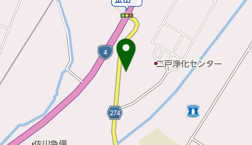 ヤマト運輸 二戸営業所(一戸)の地図画像