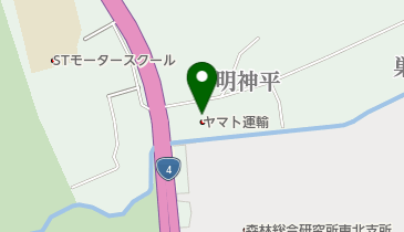 ヤマト運輸 盛岡北営業所(松園)の地図画像