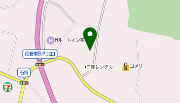 ヤマト運輸 花巻営業所(花巻西)の地図画像