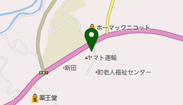 ヤマト運輸 岩泉営業所の地図画像