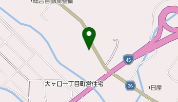 ヤマト運輸 三陸中央営業所(大槌)の地図画像