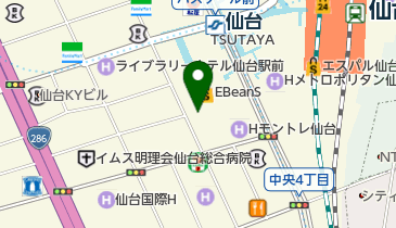 ヤマト運輸 仙台中央4丁目営業所の地図画像