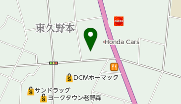 ヤマト運輸 山形天童営業所(天童南)の地図画像