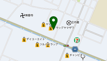 ヤマト運輸 東田川余目営業所(京田)の地図画像