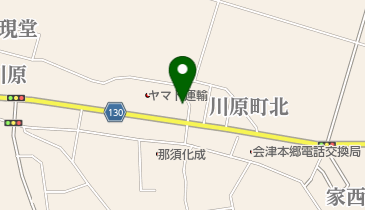 ヤマト運輸 会津美里営業所(会津本郷)の地図画像