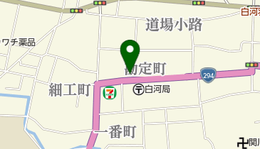 ヤマト運輸 白河天神町センターの地図画像