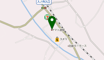 ヤマト運輸 福島田村営業所(三春)の地図画像