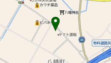 ヤマト運輸 矢吹営業所(泉崎)の地図画像