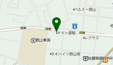 ヤマト運輸 郡山文化通りセンターの地図画像