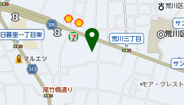 ヤマト運輸 荒川営業所(荒川5丁目)の地図画像